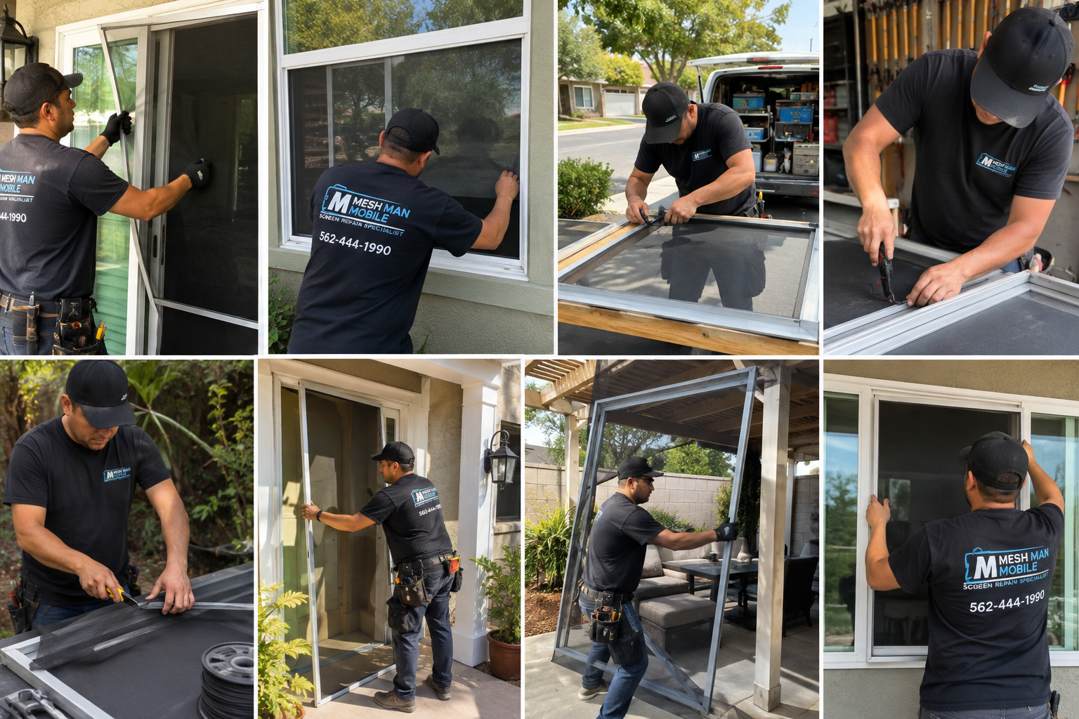 Patio & Door Screen Repair